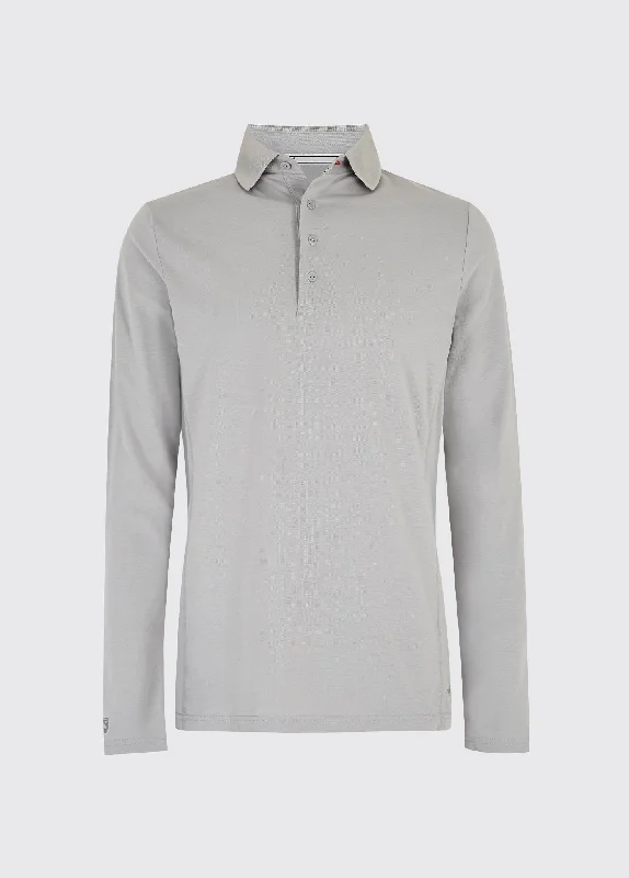 Shop stylish, comfortable men’s clothing at discounted prices.  Freshford Mens Long-sleeved Polo - Platinum
