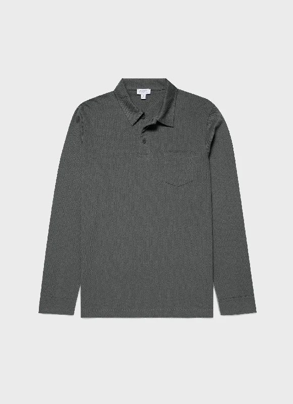Find your perfect fit at the best prices – Clothing deals now on sale. Men's Long Sleeve Riviera Polo Shirt in Drill Green Find your perfect fit at the best prices – Clothing deals now on sale. Men's Long Sleeve Riviera Polo Shirt in Drill Green