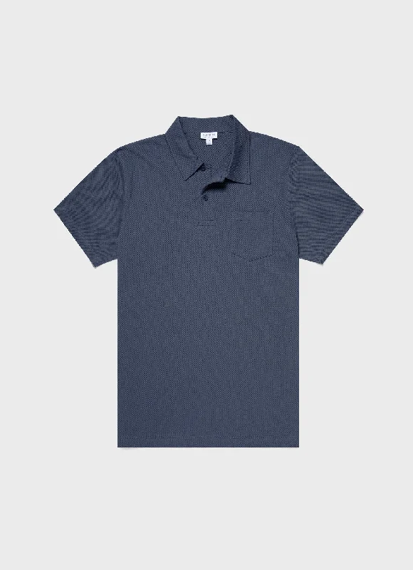 Shop the latest fashion trends with huge savings on all clothing.  Men's Riviera Polo Shirt in Slate Blue