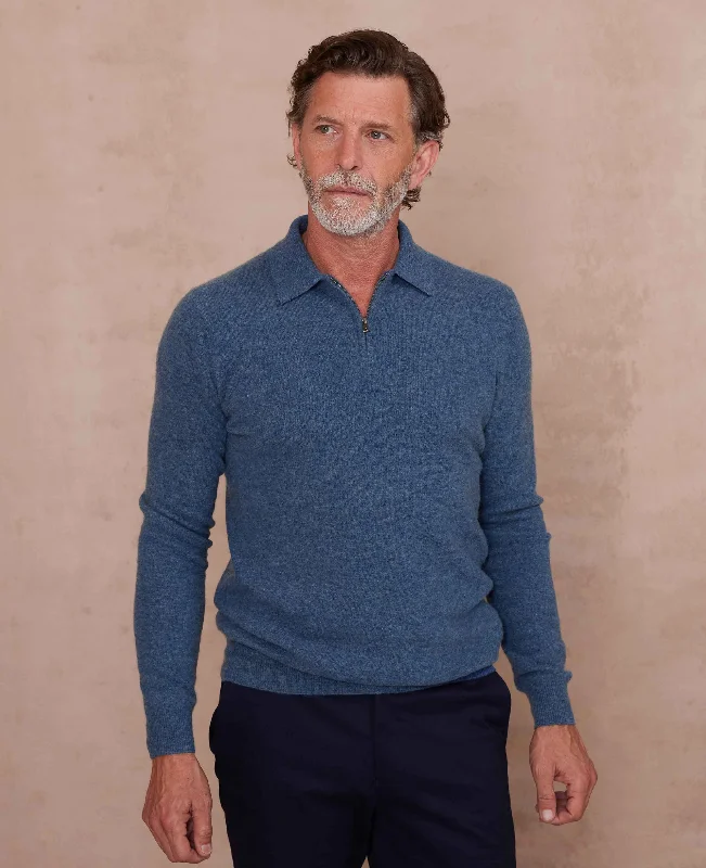Shop the latest men’s styles at unbelievable prices. Navy Blue Merino Wool Cashmere Zip Neck Long Sleeve Polo Shirt Shop the latest men’s styles at unbelievable prices. Navy Blue Merino Wool Cashmere Zip Neck Long Sleeve Polo Shirt
