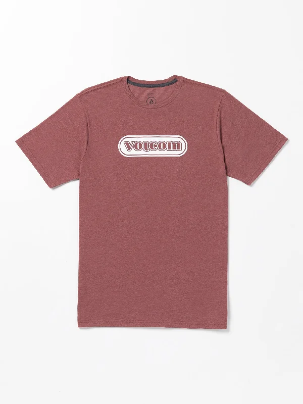 Ninetyfive Short Sleeve Tee - Oxblood Heather