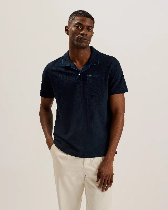Hurry, the best deals on men’s fashion won’t last long!  Paisel Ss Regular Open Collar Polo Navy