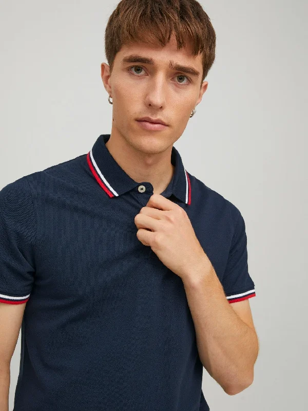 Plain Polo In Navy