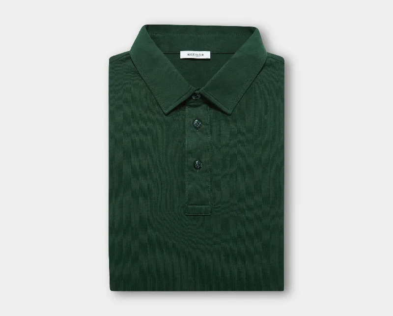 Exclusive offers on men’s wardrobe essentials – save more now!  Racing Green Long Sleeve Polo Shirt