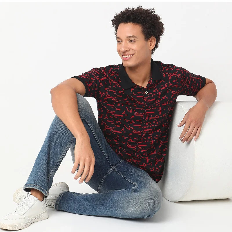 Flash discounts on men’s clothing – Don’t miss out! Regular Fit Printed Polo T-Shirt Flash discounts on men’s clothing – Don’t miss out! Regular Fit Printed Polo T-Shirt