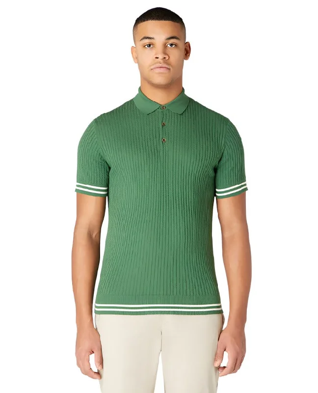 Shop trendy clothing at amazing prices – exclusive deals!  ID70246-Remus Green Cable Polo