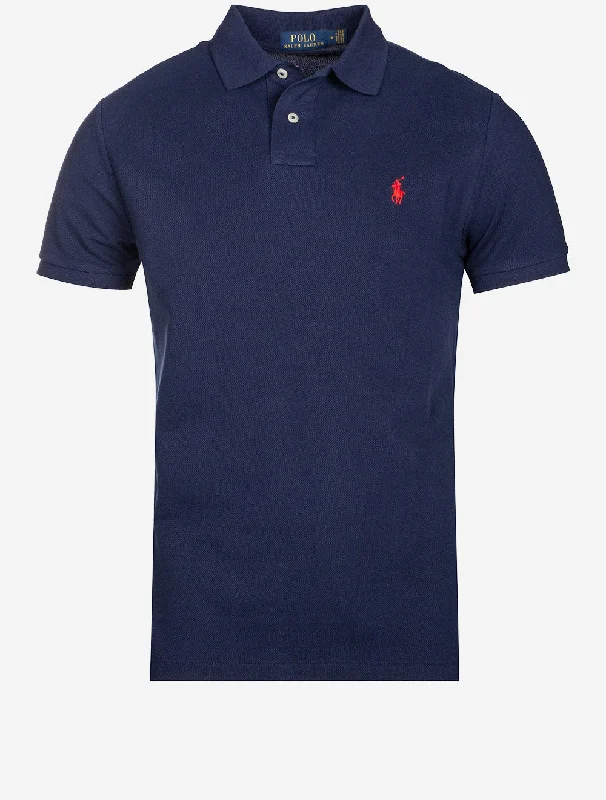 Men’s fashion sale – new deals added every day!  Mesh Polo Shirt Light Navy