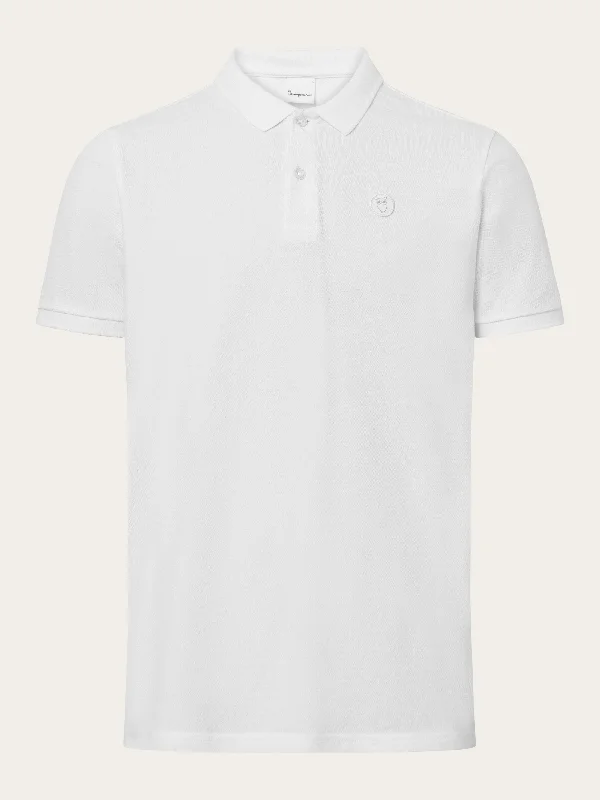 Shop the best  fashion at prices you can’t beat.  Basic badge polo - Bright White