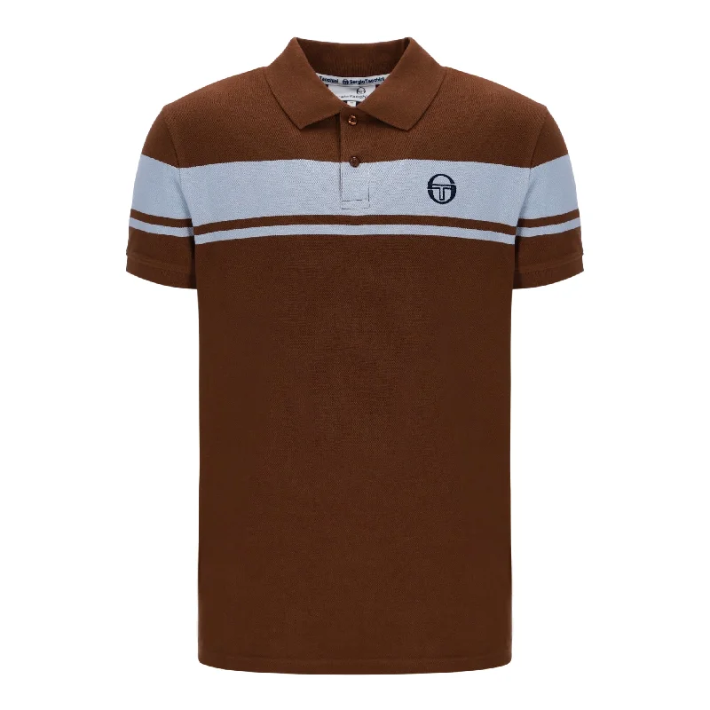 Shop men’s clothing for all seasons – Save big today! Sergio Tacchini Youngline Polo Shirt Brown/Sky Shop men’s clothing for all seasons – Save big today! Sergio Tacchini Youngline Polo Shirt Brown/Sky