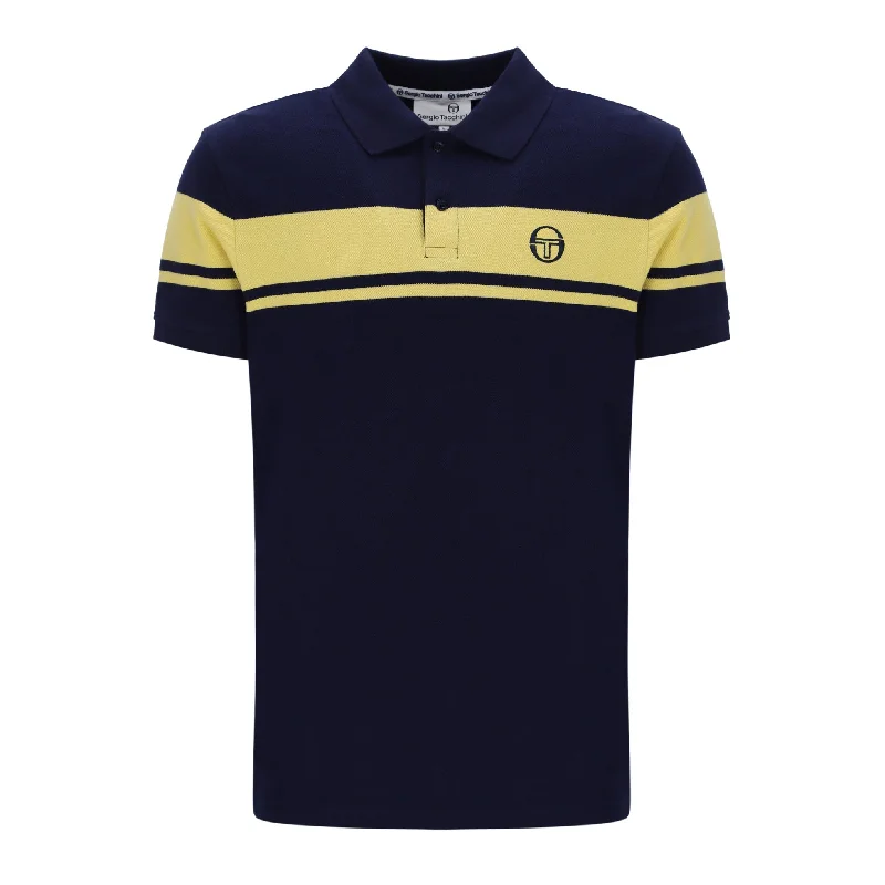 – Shop now and save big.  Sergio Tacchini Youngline Polo Shirt Navy/Yellow