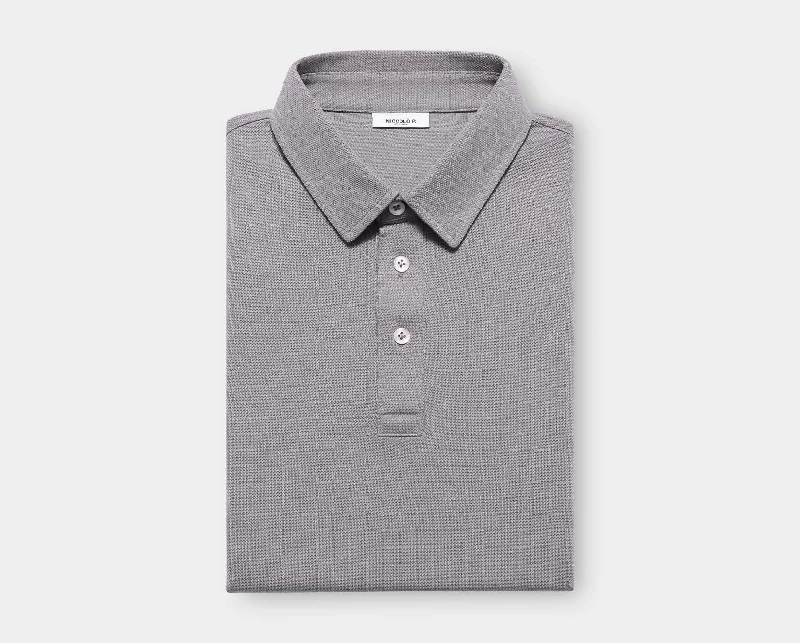 Shop trendy clothing for every season – Special promotion today. Sharkskin Grey Egyptian Cotton Polo Shirt Shop trendy clothing for every season – Special promotion today. Sharkskin Grey Egyptian Cotton Polo Shirt