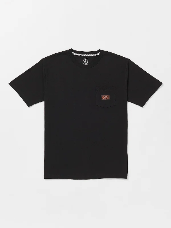 Volcom Workwear Certifico Short Sleeve Tee - Black