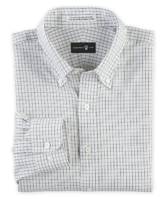 Westport 1989 Multi Tattersall Non-Iron Dress Shirt