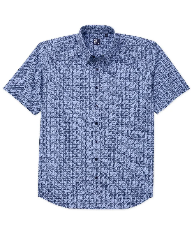 Save on men’s formal wear – perfect for your next event! Westport No-Tuck Short Sleeve 'Seismic Shift' Stretch Performance Sport Shirt Save on men’s formal wear – perfect for your next event! Westport No-Tuck Short Sleeve 'Seismic Shift' Stretch Performance Sport Shirt