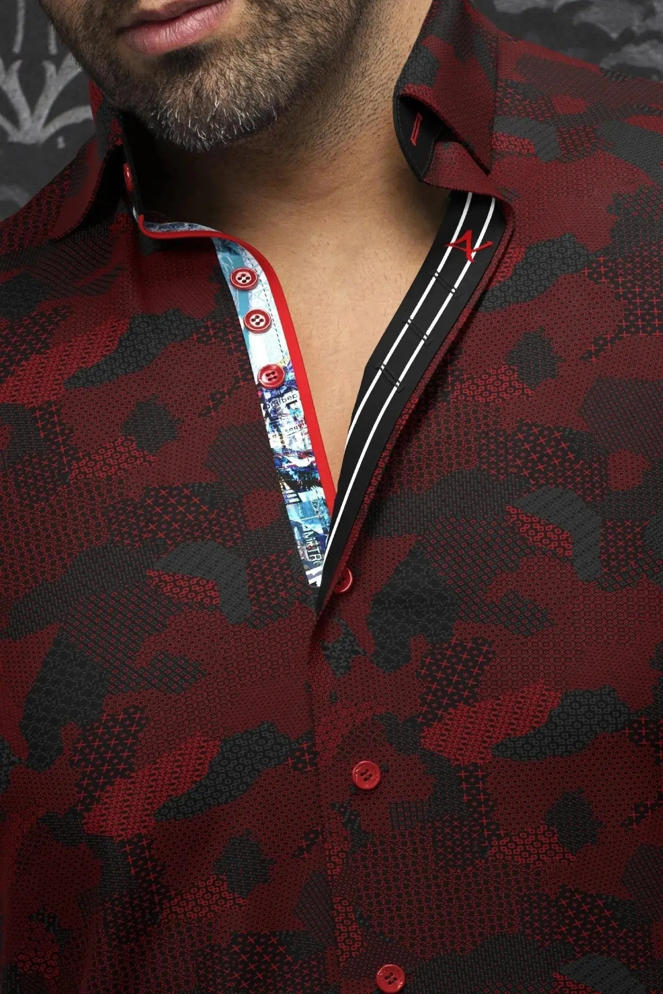 Discover new arrivals in clothing – Affordable styles for every occasion. AU NOIR I Long Sleeve Shirt I Abraham Black/Red Discover new arrivals in clothing – Affordable styles for every occasion. AU NOIR I Long Sleeve Shirt I Abraham Black/Red