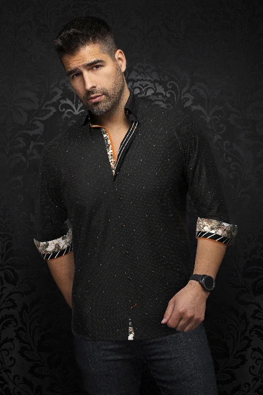 Check out the best prices on men's fashion basics – limited time offer. Au Noir Stretch Shirt | Lanzani Black Rust Check out the best prices on men's fashion basics – limited time offer. Au Noir Stretch Shirt | Lanzani Black Rust