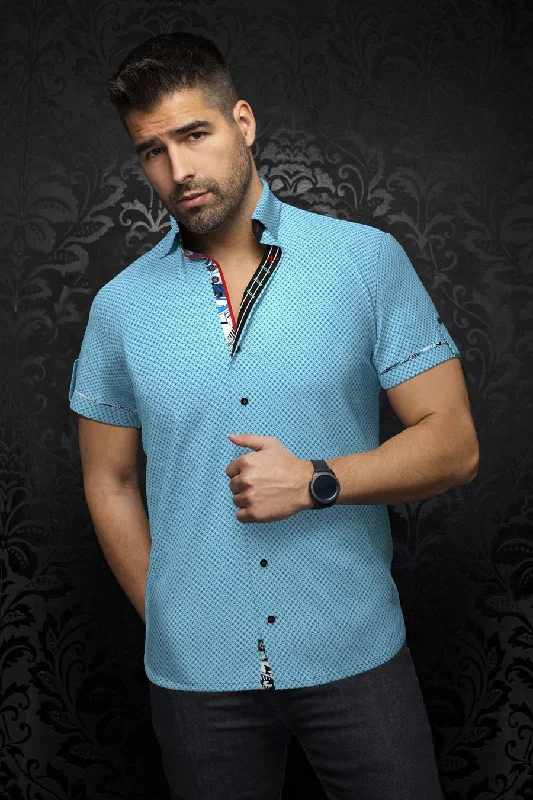 Get ready for your next season with amazing savings on all clothing.  Au Noir Stretch Short Sleeve Shirt | Botera Turquiose