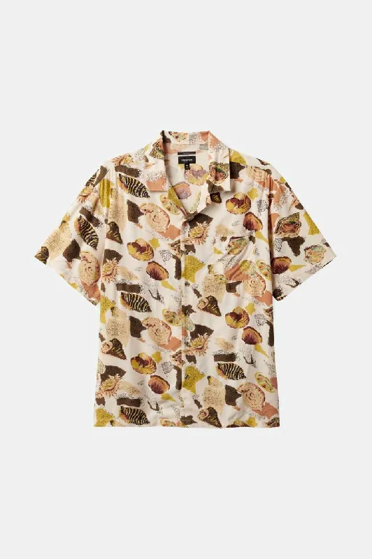 Bunker Reserve S/S Camp Collar Woven Shirt - Multi Color Shell