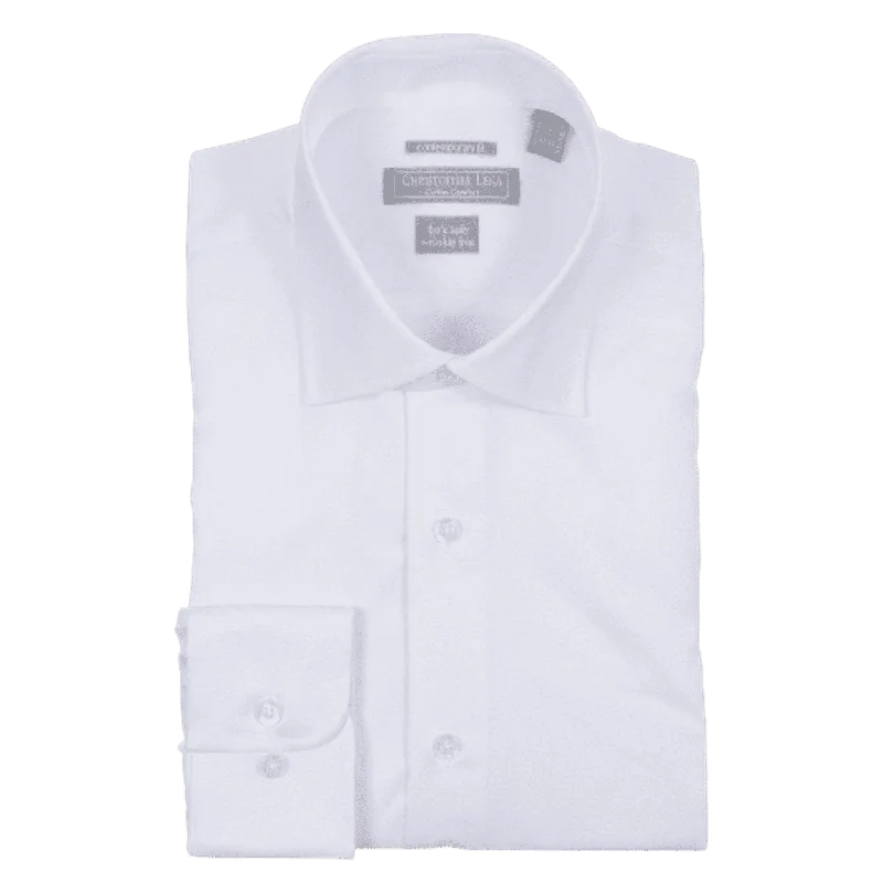 CHRISTOPHER LENA: Contemporary Men’s Shirts- White