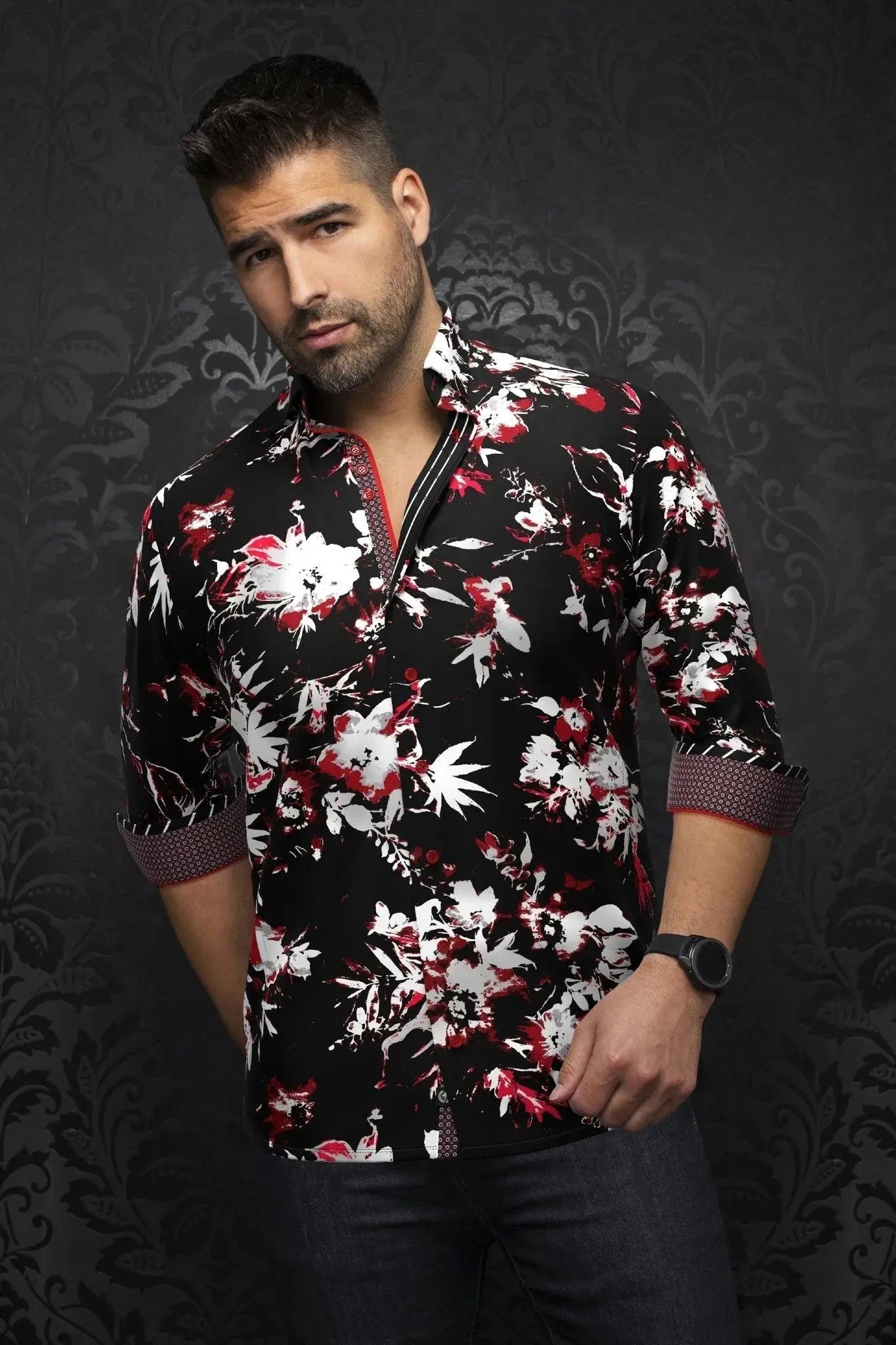 Shop new arrivals in clothing and save up to 60% off select items. AU NOIR I Long Sleeve Shirt I Cambria Black/Red Shop new arrivals in clothing and save up to 60% off select items. AU NOIR I Long Sleeve Shirt I Cambria Black/Red