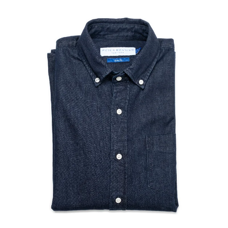 Shop trendy clothing at amazing prices – exclusive deals!  Denim Shirts Slim Fit - Dark Wash