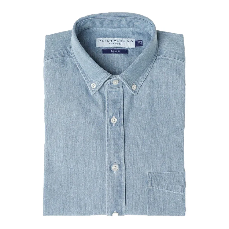 Denim Shirts Slim Fit - Light Wash