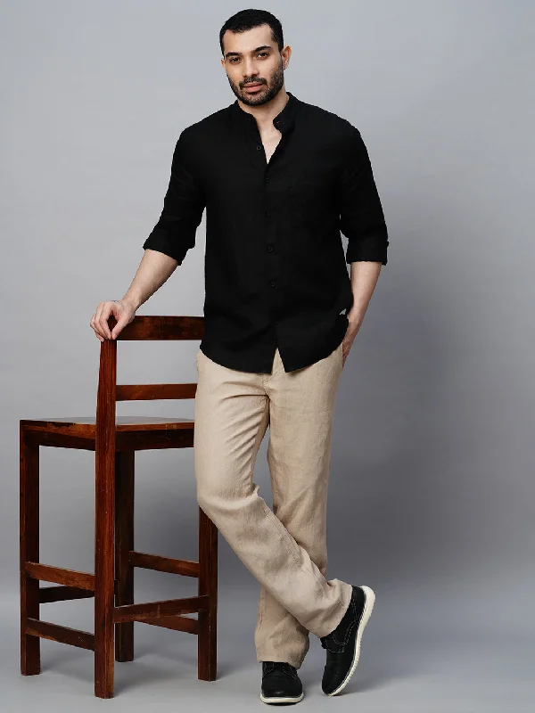Shop the latest styles in men’s fashion – don’t miss out on these deals! Men's Black 100% Linen Regular Fit Shirt Shop the latest styles in men’s fashion – don’t miss out on these deals! Men's Black 100% Linen Regular Fit Shirt