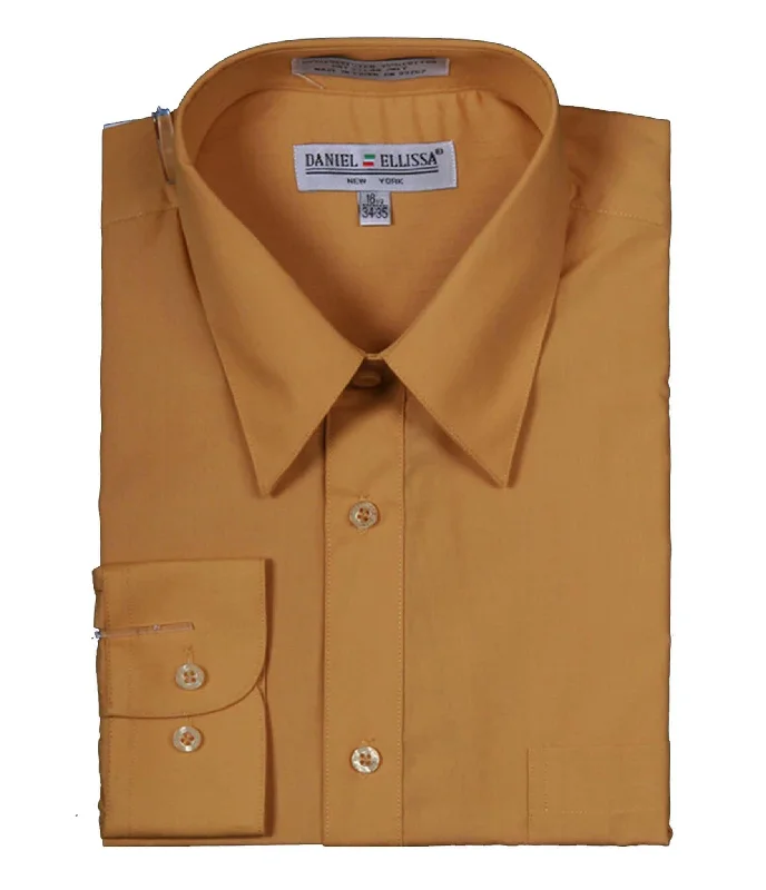 Shop the ultimate men’s clothing sale – incredible prices on your favorite styles. Men's Basic Dress Shirt with Convertible Cuff -Color Mustard Shop the ultimate men’s clothing sale – incredible prices on your favorite styles. Men's Basic Dress Shirt with Convertible Cuff -Color Mustard