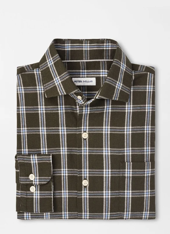 Shop the best clothing brands at amazing prices –   Vernon Flannelite Cotton-Stretch Sport Shirt