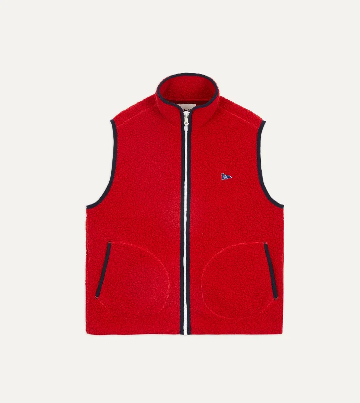 Look sharp without breaking the bank – men’s clothing sale now! Red Boucle Wool Zip Fleece Vest Look sharp without breaking the bank – men’s clothing sale now! Red Boucle Wool Zip Fleece Vest