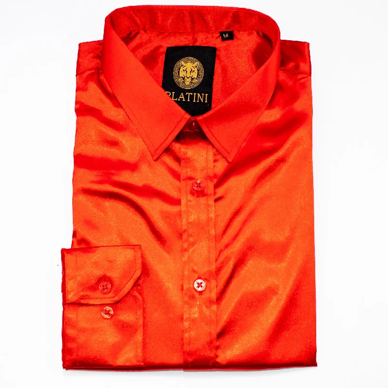 Shop now and save up to 40% on men’s wardrobe essentials. Red Satin Slim-Fit Dress Shirt Shop now and save up to 40% on men’s wardrobe essentials. Red Satin Slim-Fit Dress Shirt