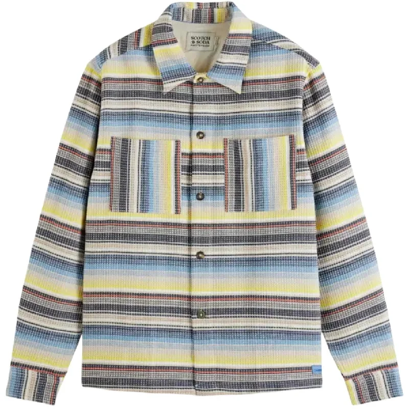 Shop the season’s best styles at discounted prices on men's clothing. Scotch & Soda Striped Shirt (Multi Blue Stripe) 178401 Shop the season’s best styles at discounted prices on men's clothing. Scotch & Soda Striped Shirt (Multi Blue Stripe) 178401