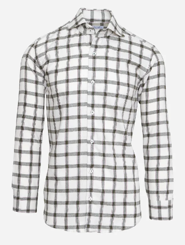 Shop the ultimate men’s clothing sale – incredible prices on your favorite styles.  Sport Shirt in Green/White Plaid