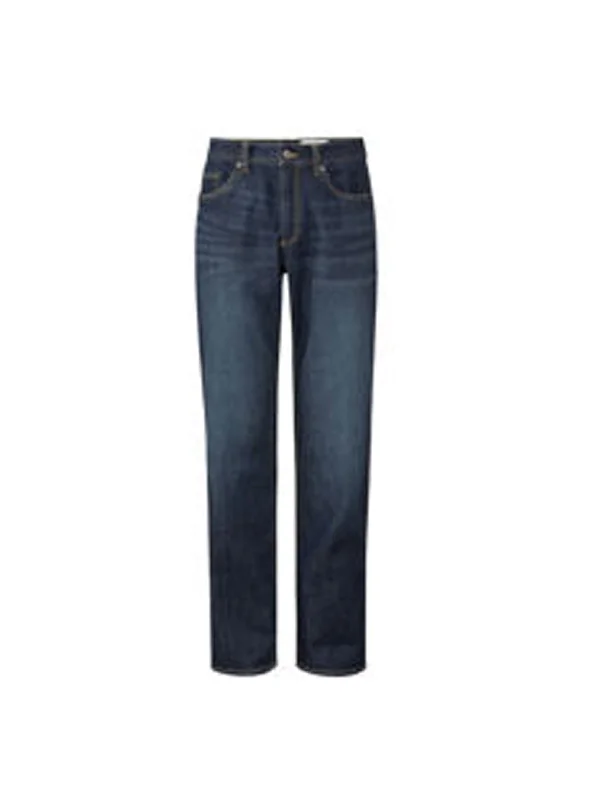 Men's Washed Jeans,Navy