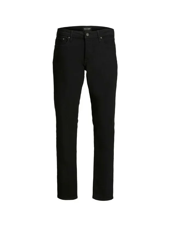 Men's Plain Jeans,Black