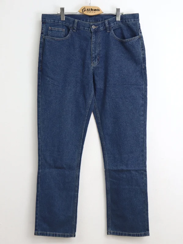 Men's Plain Jeans,Blue