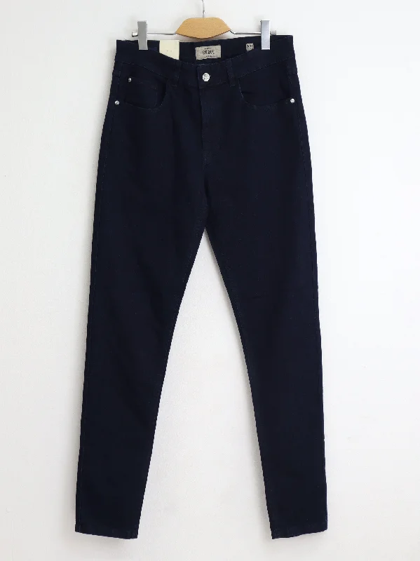 Men's Plain Jeans,Navy