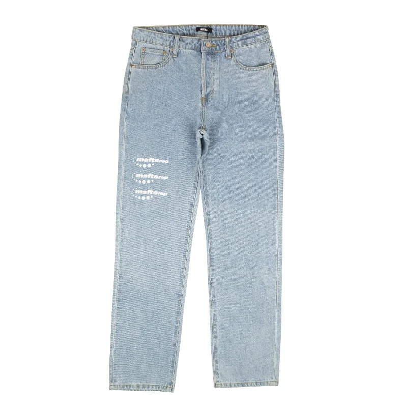 MSFTS REP Blue Denim Straight Jeans