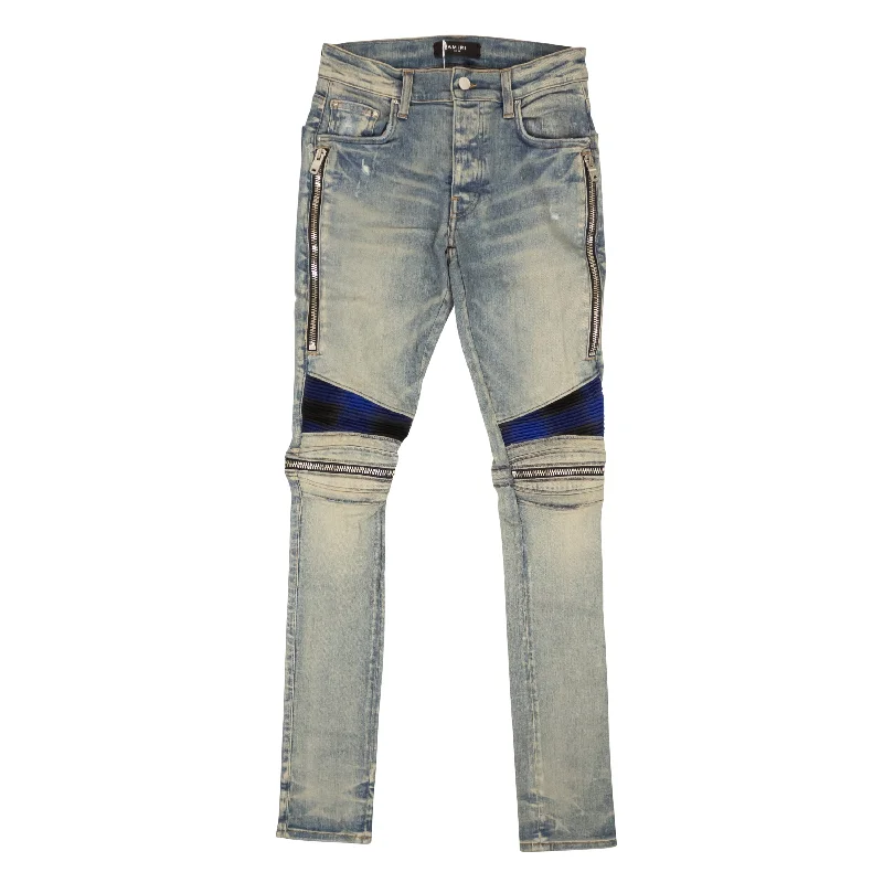 Amiri Clay Indigo Plaid MX2 Jeans