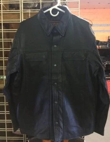 Men's Goatskin Leather Shirt