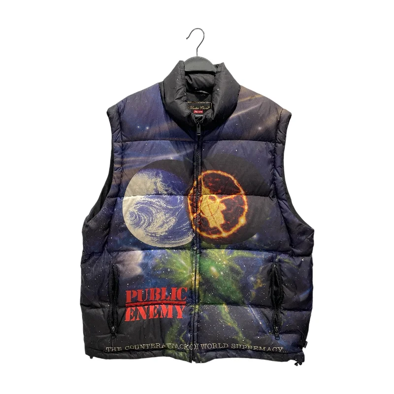 UNDERCOVER/Supreme/Puffer Vest/M/Graphic/Nylon/MLT/Public Enemy Vest