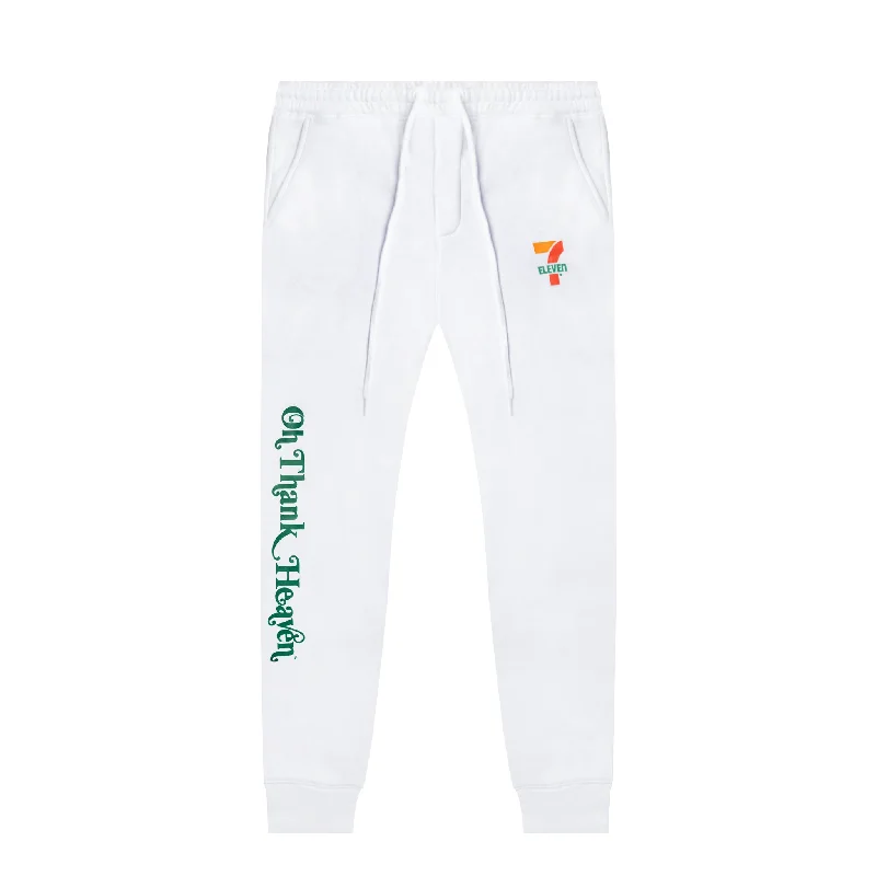 7-Eleven® Joggers - White