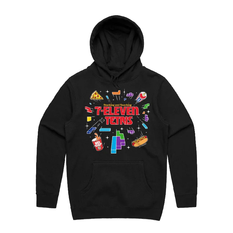 7-ELEVEn® + TETRIS® Snacking & Stacking Hoodie