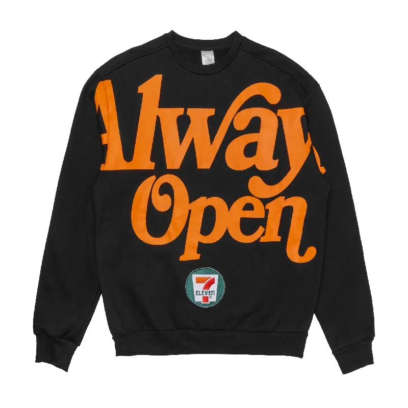 Always Open Oversized Text Crewneck