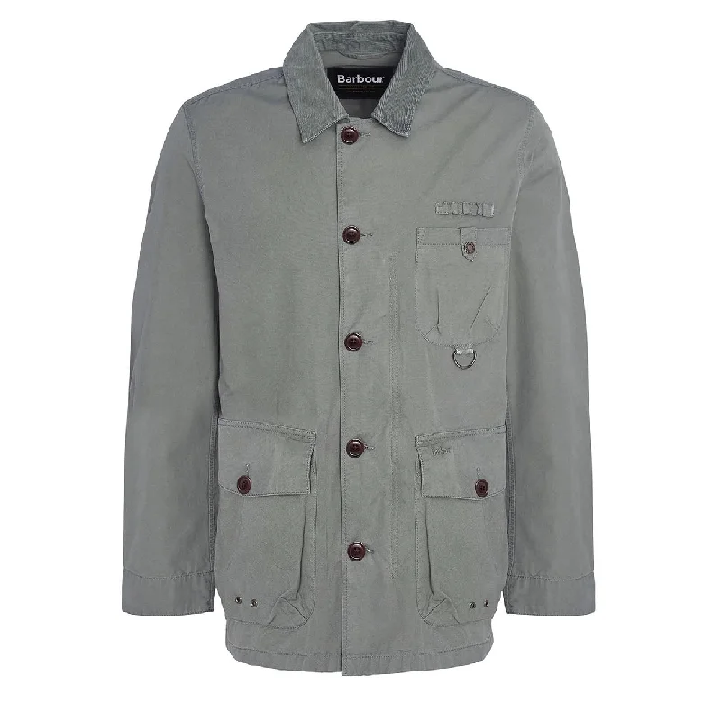 Barbour Cotton Salter Overshirt Agave