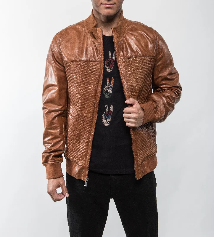 Take advantage of our men’s fashion sale – it’s your time to save! Como Cognac Leather Jacket Take advantage of our men’s fashion sale – it’s your time to save! Como Cognac Leather Jacket