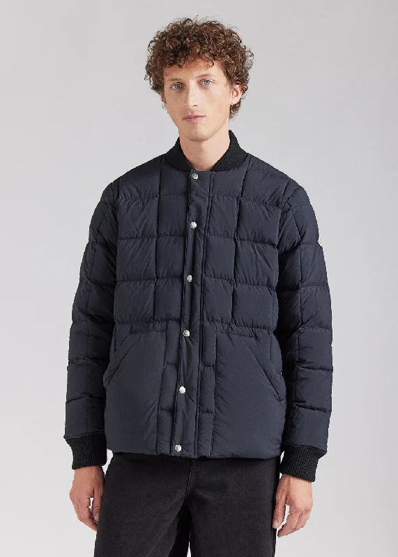 Veste doudoune homme Pyrenex Flight à piquage carré Black