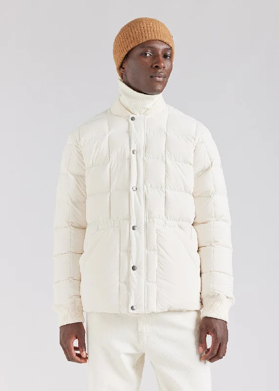 Veste doudoune homme Pyrenex Flight à piquage carré Chalk