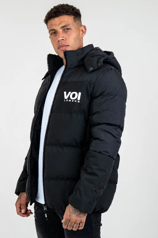 Enjoy exclusive discounts.  Downsbury Puffer Jacket - Black