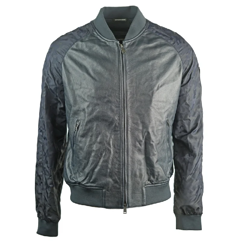 Emporio Armani W1B54P W1P58 0011 Leather Jacket